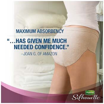 Depend Silhouette Incontinence Briefs