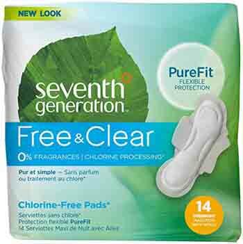 Seventh Generation Overnight Maxi Pads