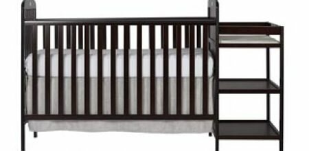 Dream On Me, 4 in 1 Full Size Crib and Changing Table Combo, Espresso